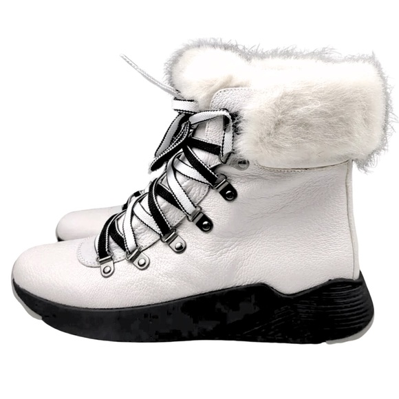*LIKE NEW* VANELI Sport Acadia Genuine Leather & Fur Lined Boot Dual Laces —7.5 - Picture 3 of 5